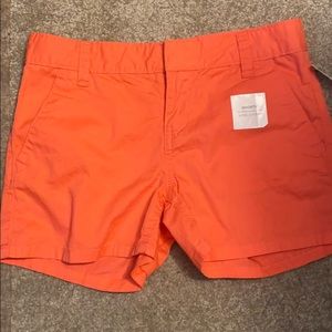 NWT Girls Old Navy Shorty mini-Shorts sz 10 coral